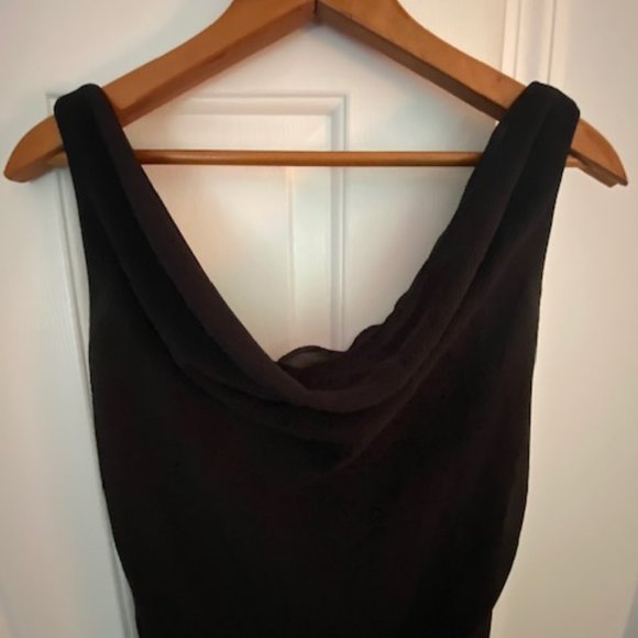 Onyx Night Classic Black Cocktail Dress - Picture 2 of 3